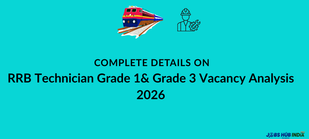 RRB Technician Grade 1& Grade 3 Vacancy Analysis